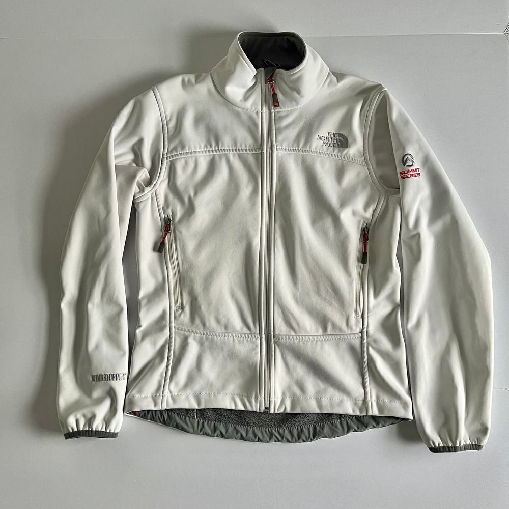 The North Face Summit Series Windstopper Jacket White Women's Size Medium
